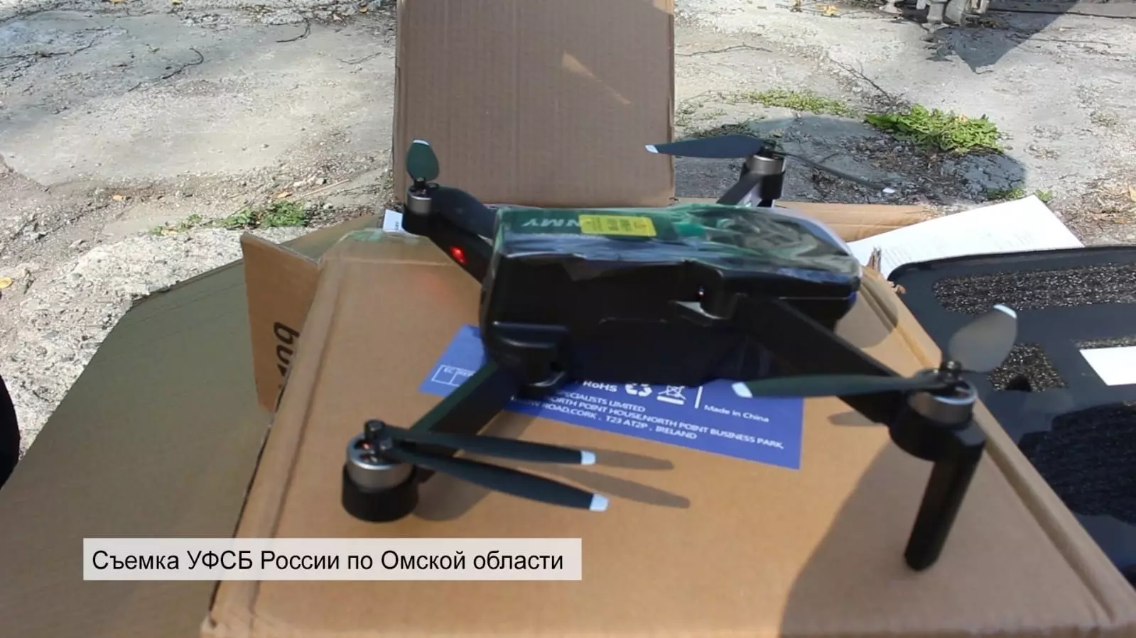 Омские таможенники изъяли тысячу дронов при попытке провезти их через границу