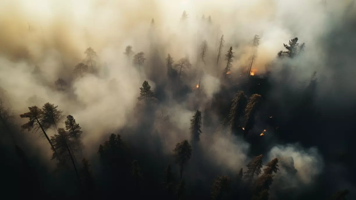 Встречный огонь, видеоконтроль и десант. Как в Омской области тушат лесные пожары